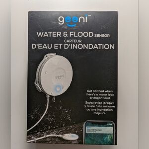 🐦 3 for $35 🐦 Geeni Smart Water & Flood Sensor Wi-Fi Leak Detector New
